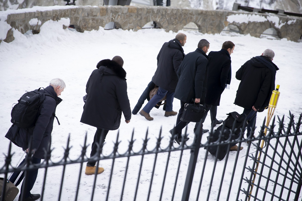 Emmanuel Macron à Chamonix, 13/02/2020