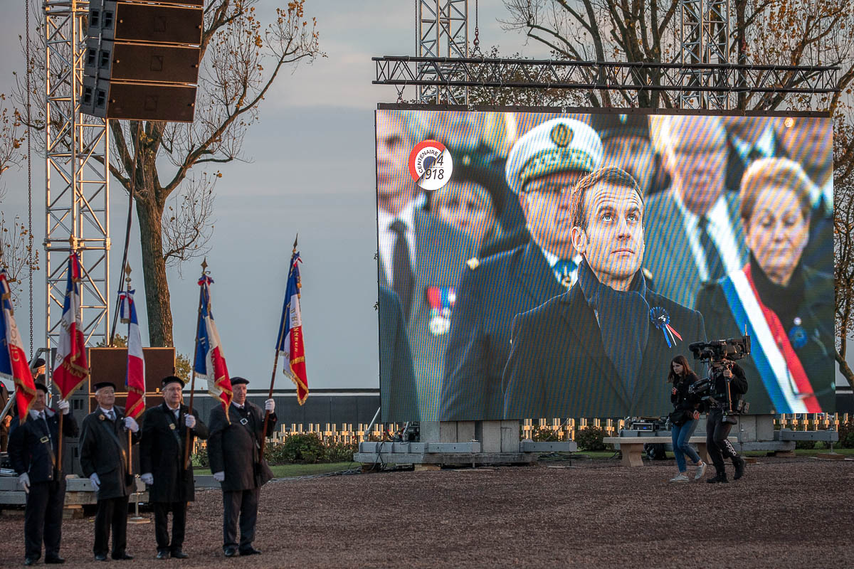 Emmanuel Macron, l'itinérance mémorielle, 4 au 10/11/2018