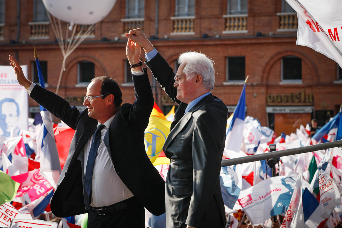 François Hollande à Toulouse et Périgueux, 3 et 4/05/2012