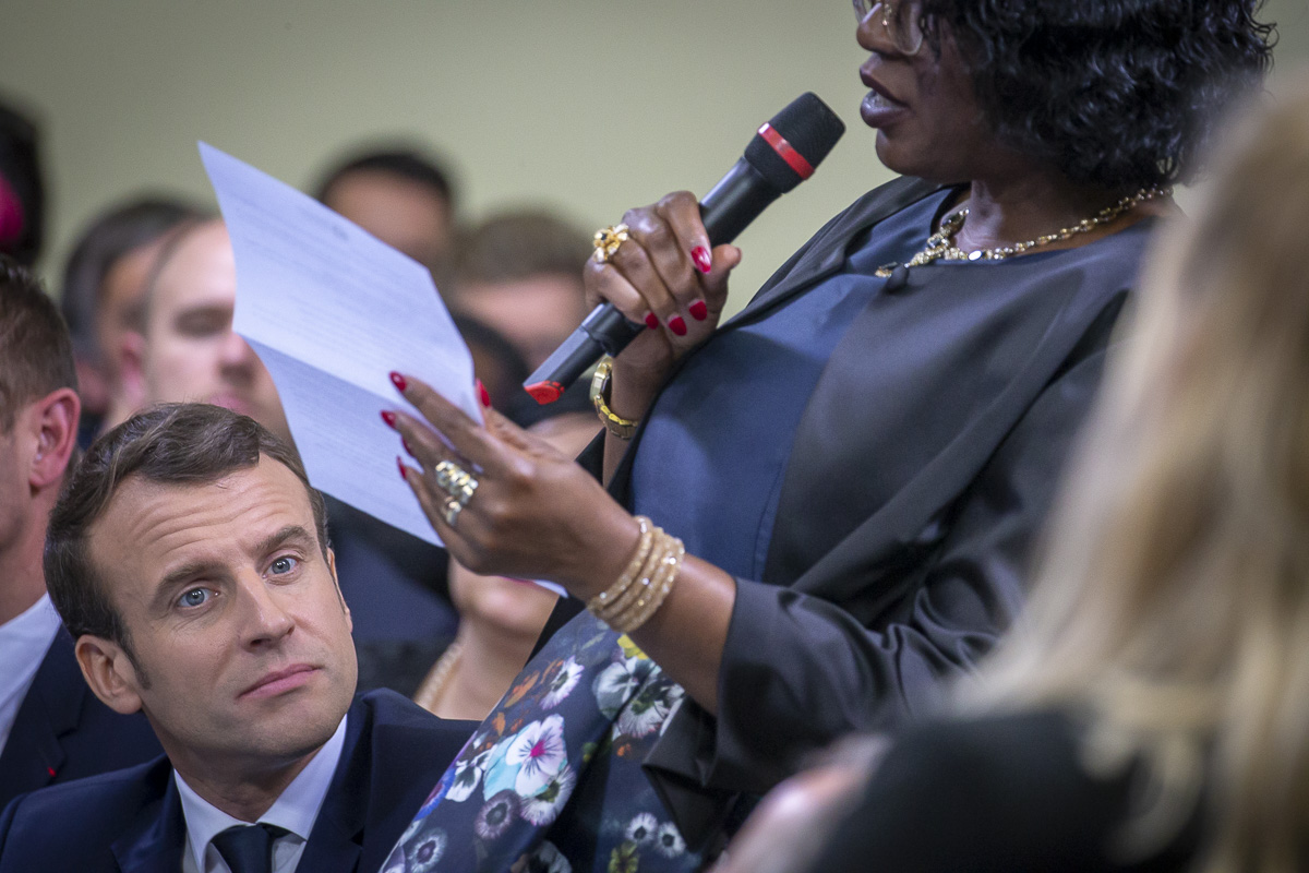 Emmanuel Macron, Edouard Philippe, Grand débat national, 01 et 02/2019