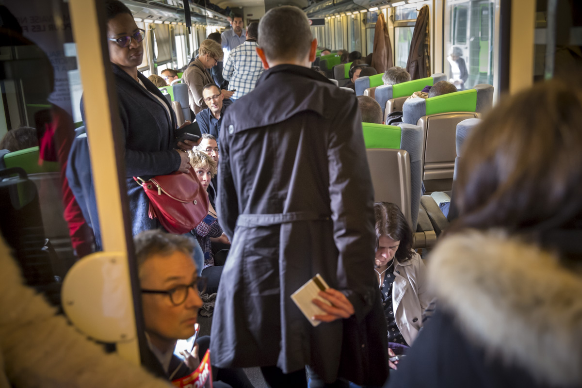 Réforme de la SNCF #6: Les usagers du Paris-Rouen-Paris, 2 et 3/05/2018