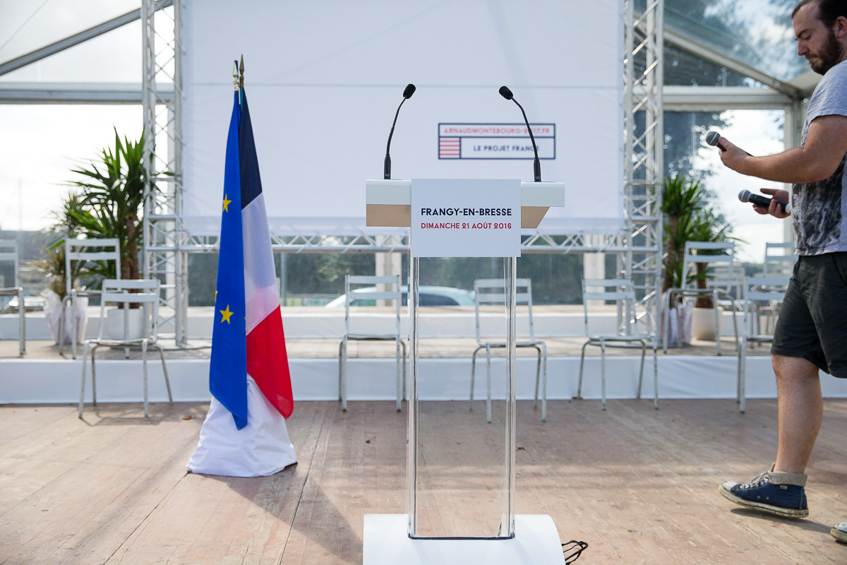 Arnaud Montebourg à Frangy, 21/08/2016