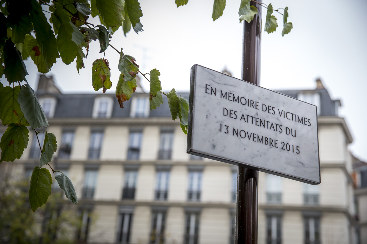 Commémoration des attentats du 13 novembre 2015, Paris, 13/11/2016