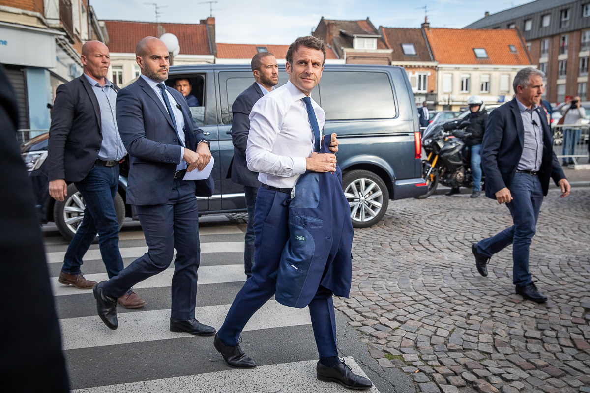 Emmanuel Macron à Denain et Carvin, 11/04/2022