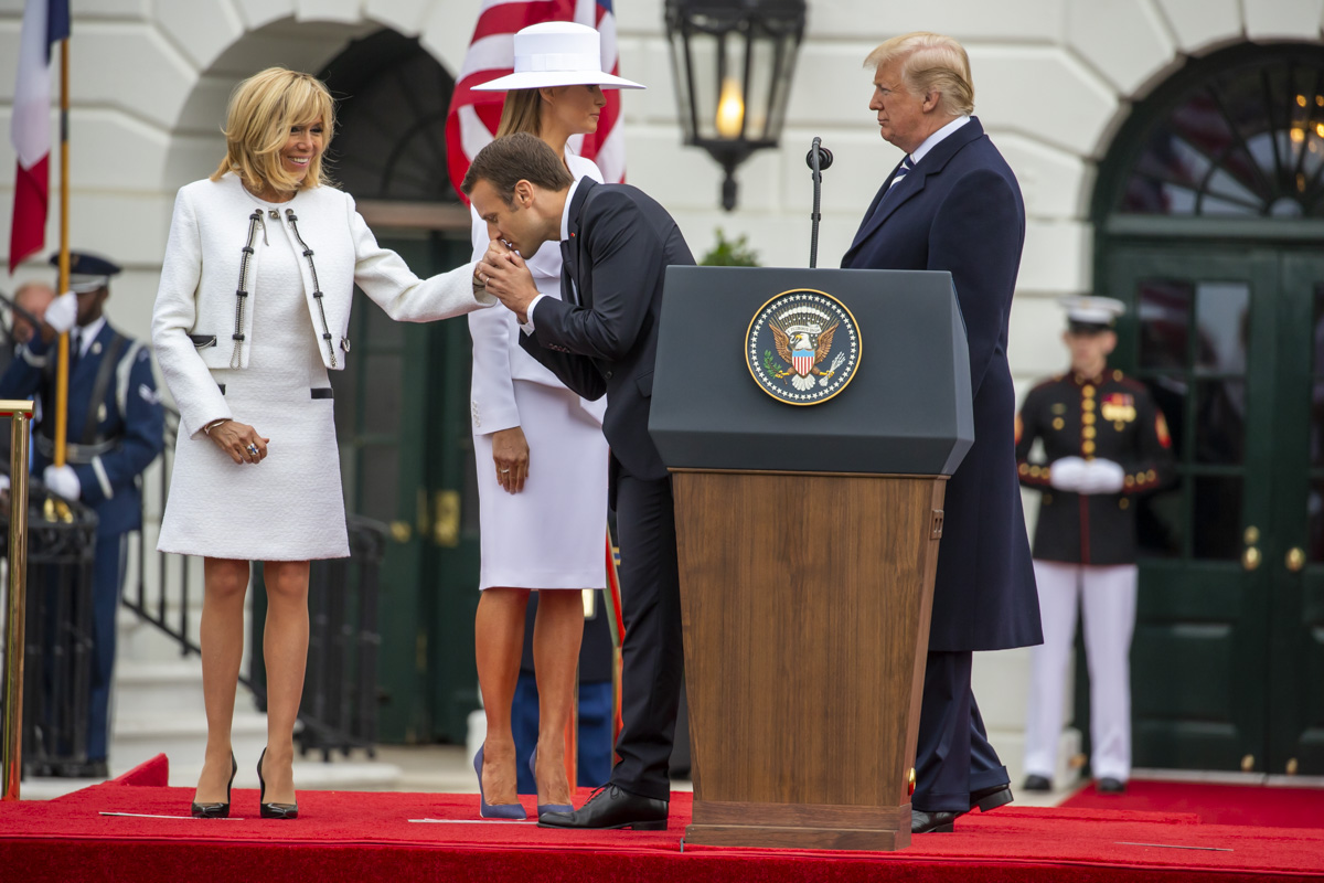 Emmanuel Macron à Washington DC, 23 au 25/04/2018