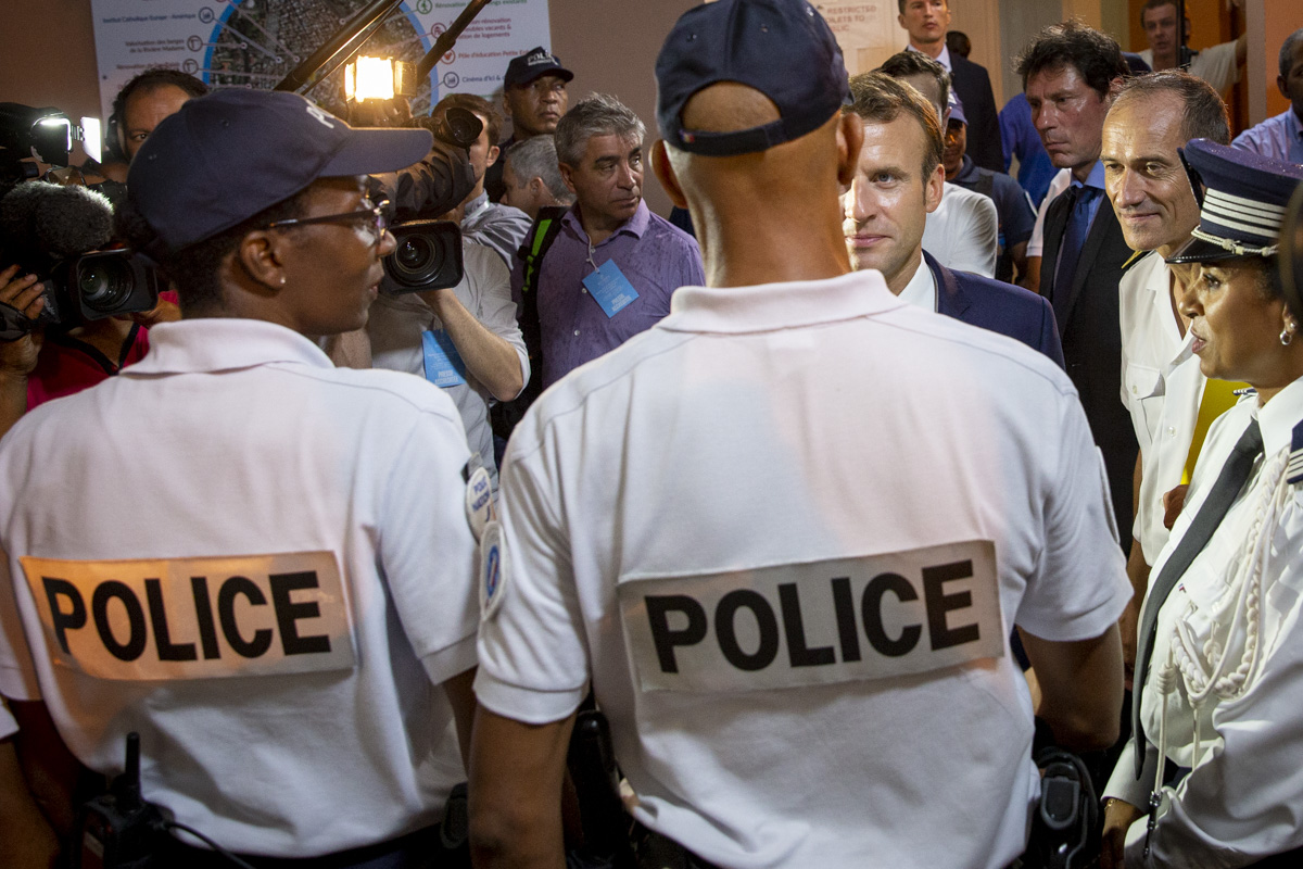 Emmanuel Macron aux Antilles, 27 au 30/09/2018