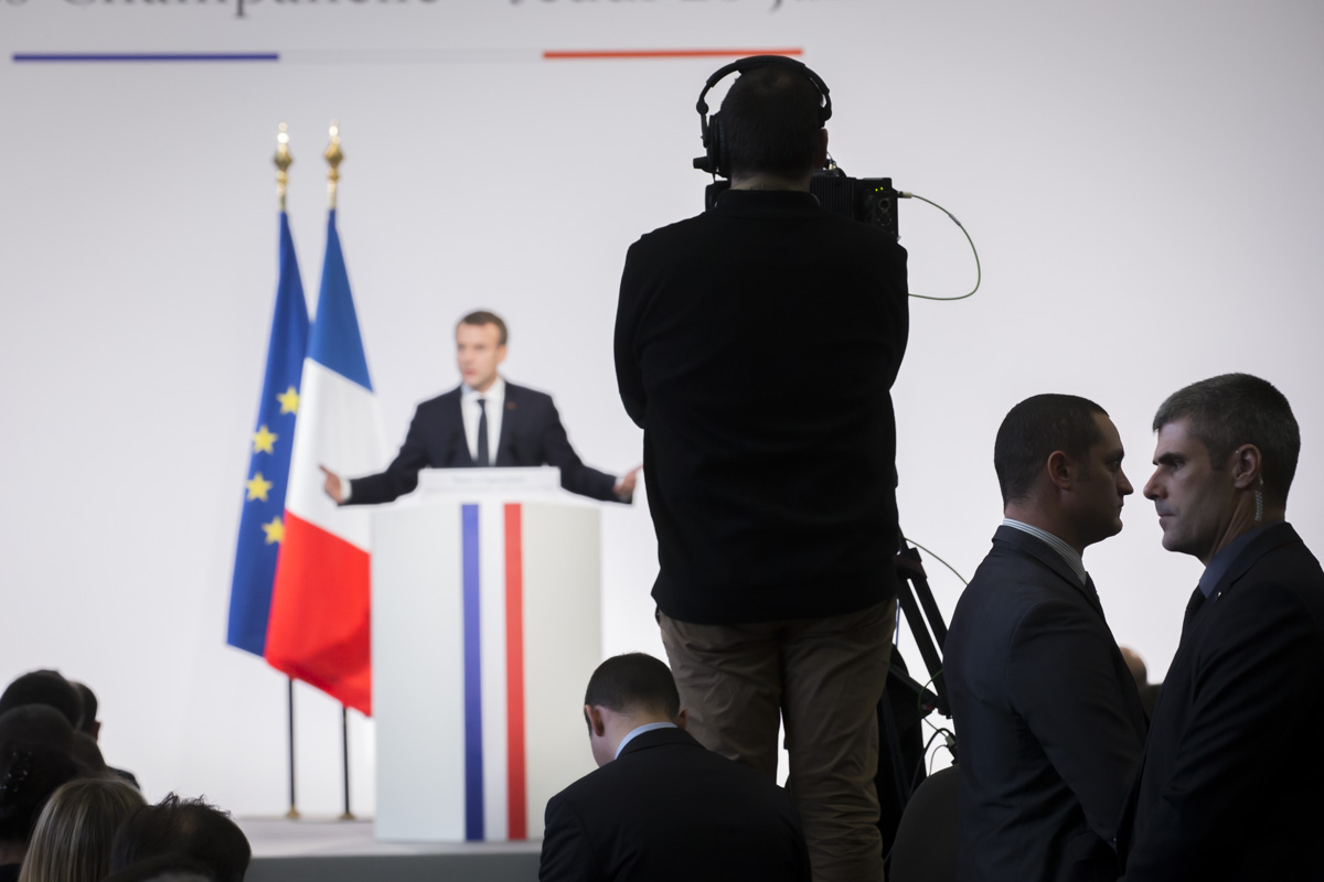 Emmanuel Macron en Auvergne, 25 et 26/01/2018