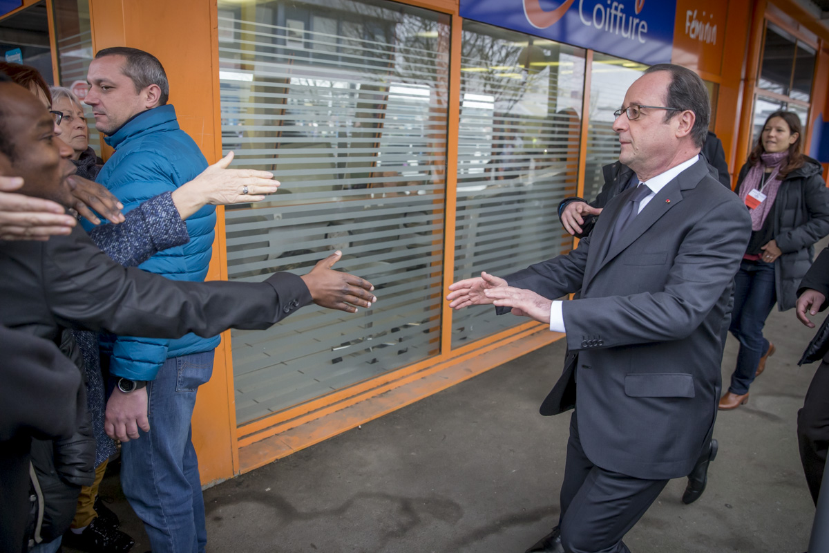 François Hollande à Rennes, 16/02/2017