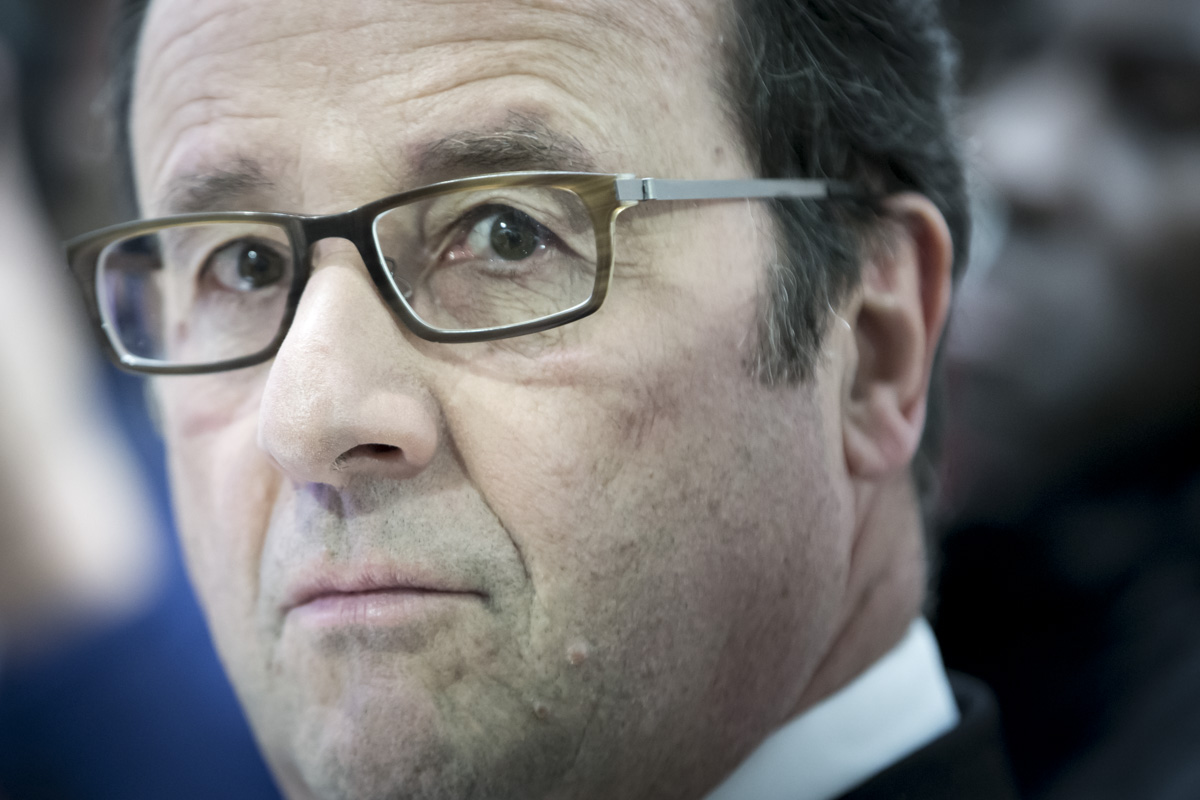 François Hollande en Isère, 18/03/2017