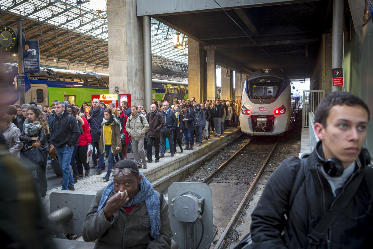 Réforme de la SNCF #4. Premier jour de grève, 3/04/2018